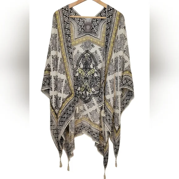 Vince Camuto Women's Munbai Medallions Toppee/Coverup Size O/S One Size - Picture 4 of 9